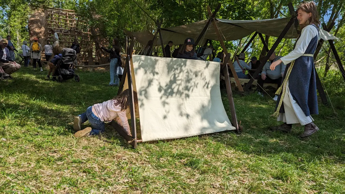 Fête des enfants au parc Ornavik