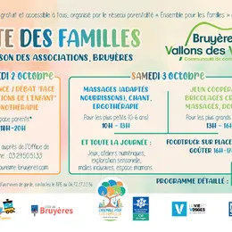 Fête des familles - conférence/débat et sonothérapie