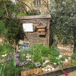 Fête des Jardins, atelier thématique : l'Eveil des Cinq sens au Jardin partagé de l'Aqueduc