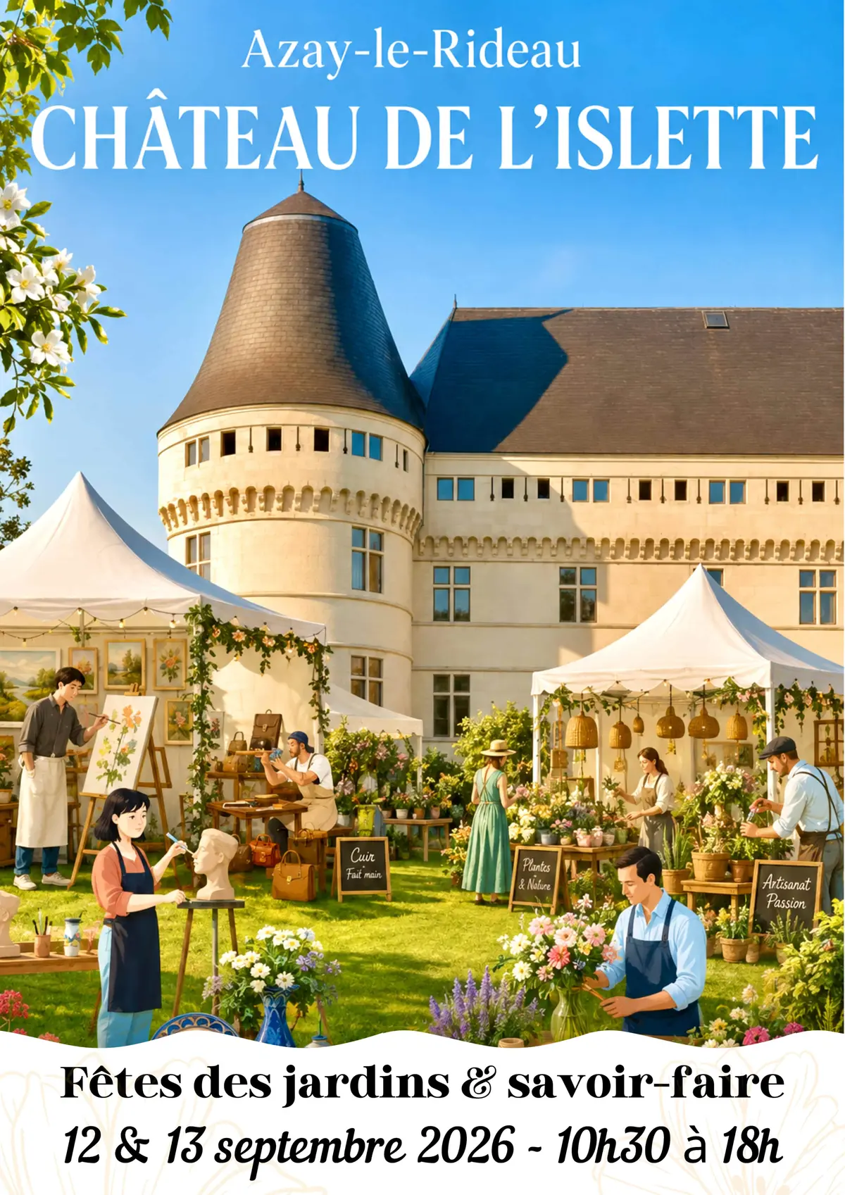 Fête des jardins - Château de l'Islette