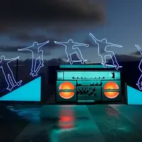 HDV – 40 ans de skate à Lyon &copy;  La Fête des Lumières 