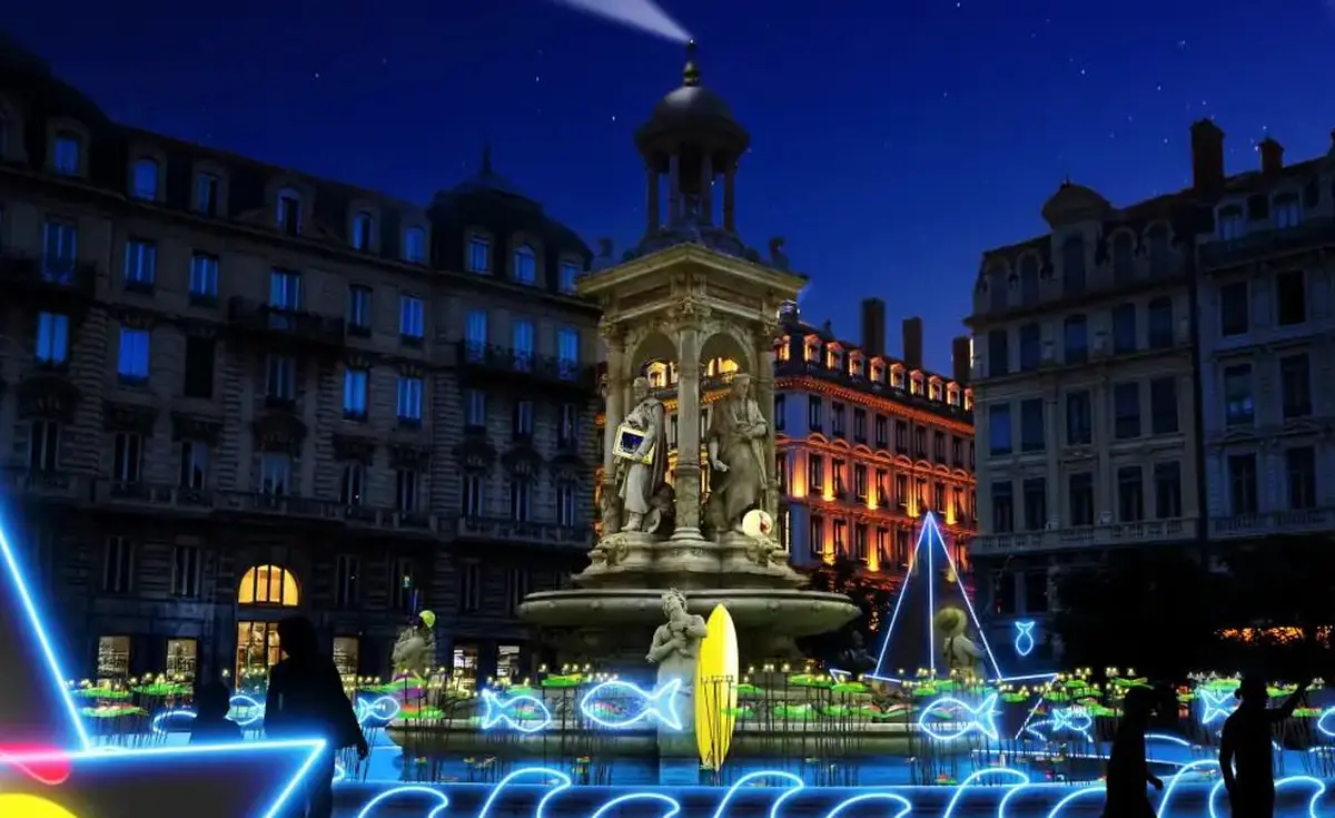 LDC - Place des Jacobins - Fête des lumières