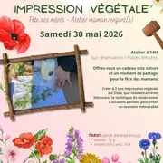 Fête des mères : impression végétale