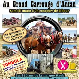 Fête des moissons et des labours à l'ancienne