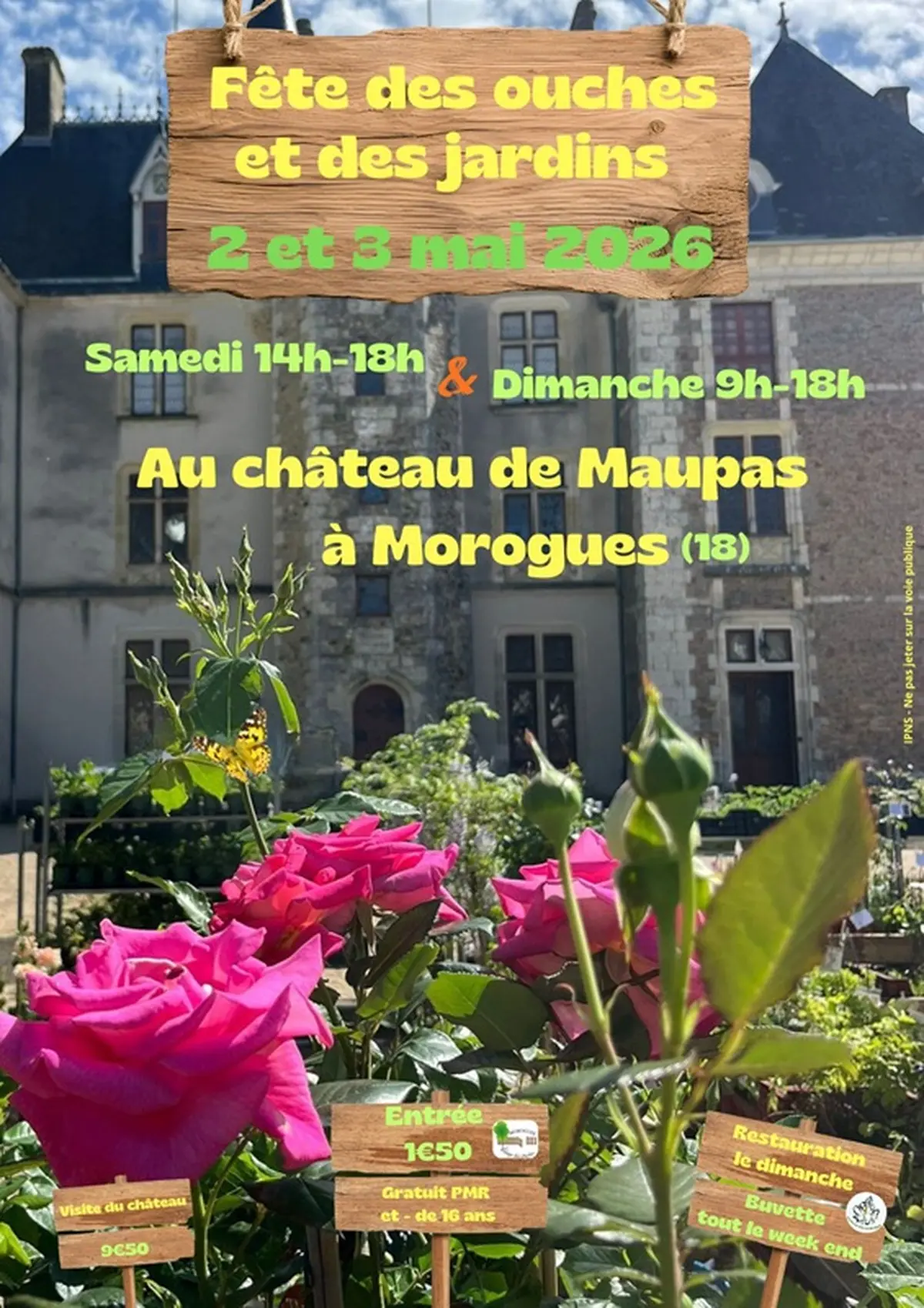 Fête des Ouches et Jardins au Château de Maupas