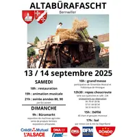 Fête des paysans d’antan / Altaburafascht à Bernwiller DR