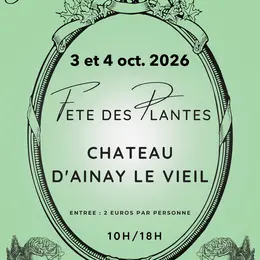 Fête des plantes dans la Haute Cour du Château