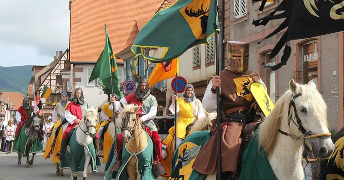 Plus de 500 acteurs en costumes d'époques animeront les rues de Châtenois