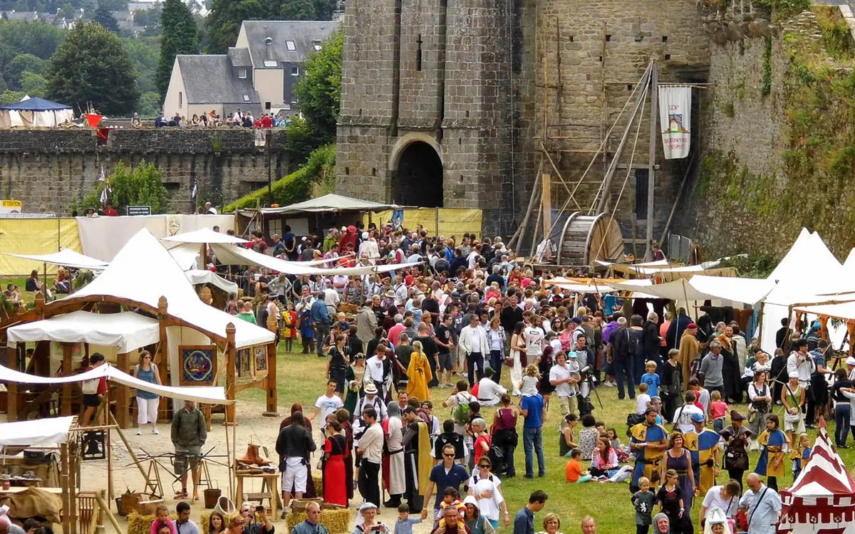 Animations de la Fête des Remparts de Dinan