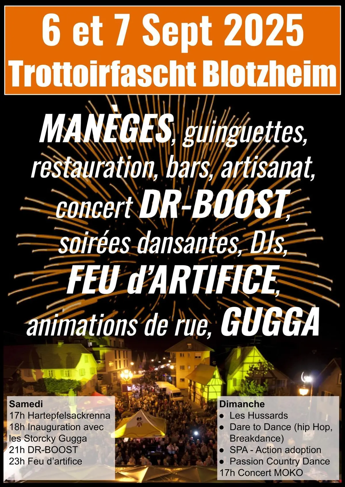 Fête des rues / Trottoirfascht à Blotzheim