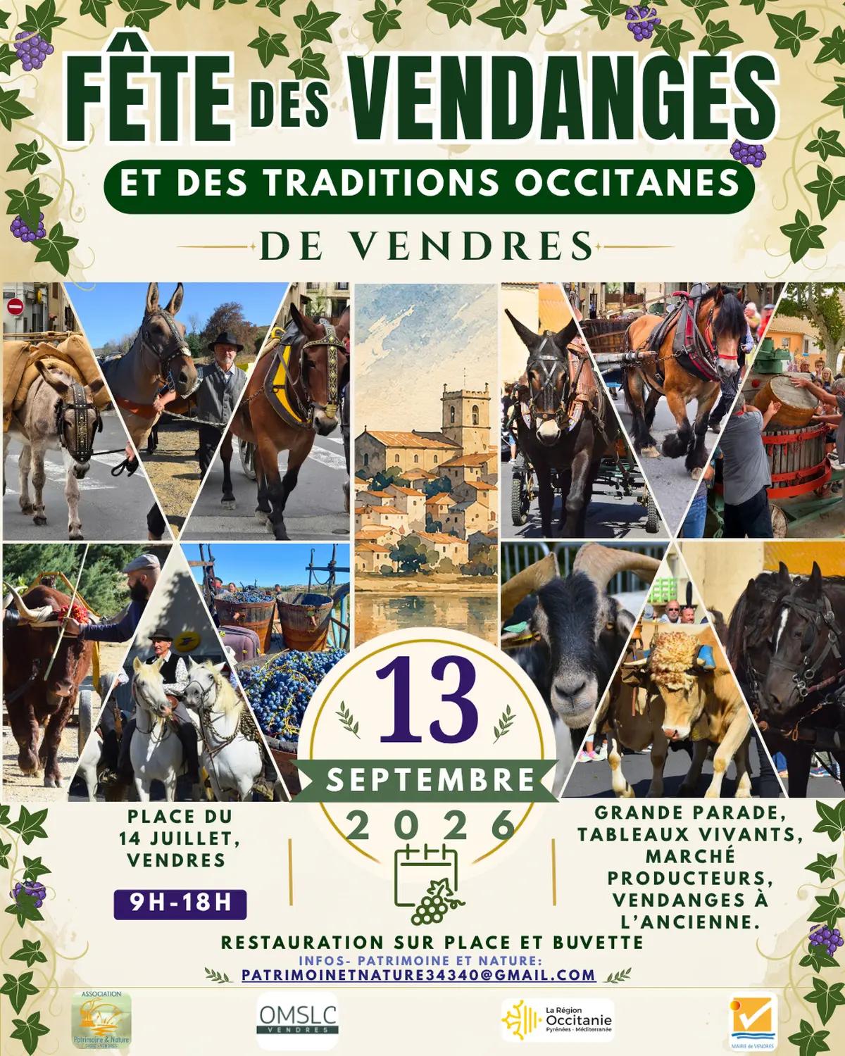 Fete Des Vendanges Et Des Traditions Occitanes