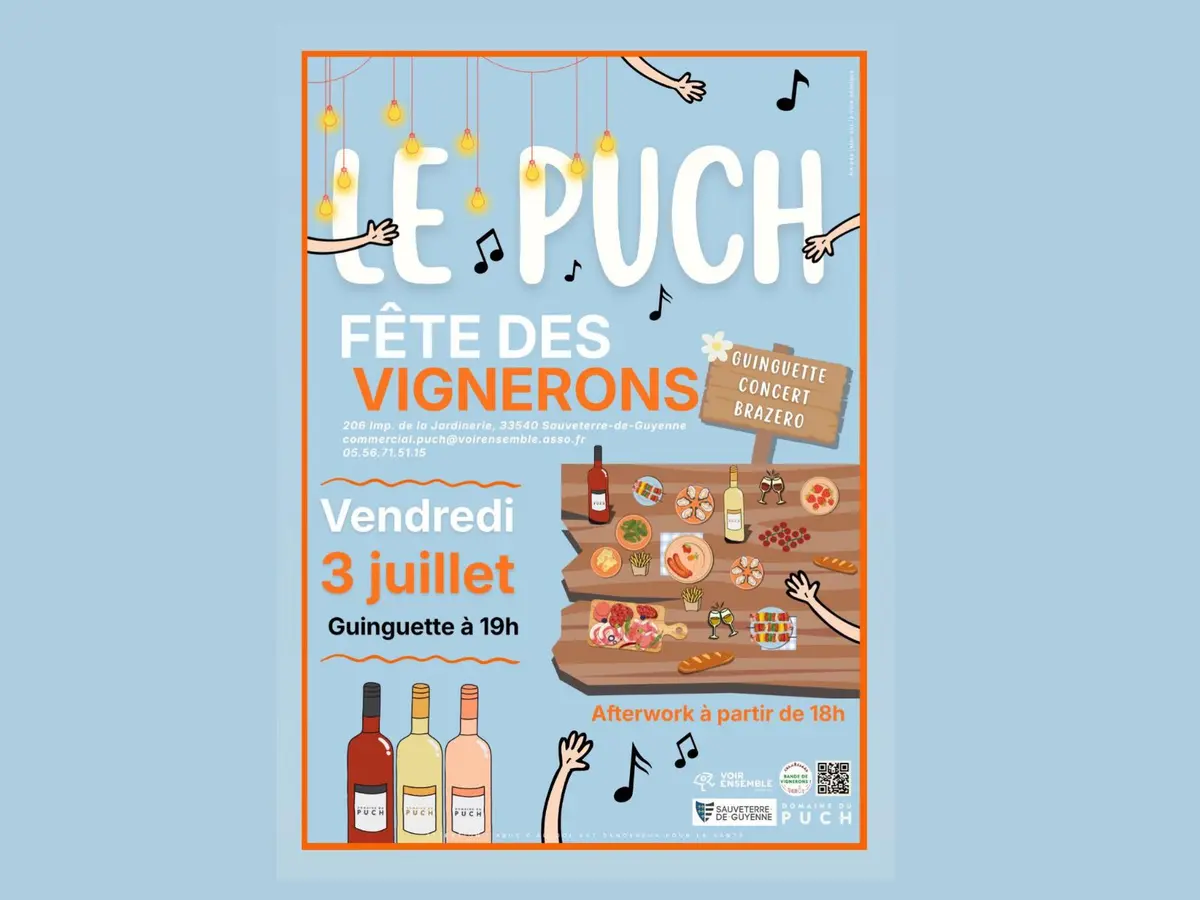 Fête des vignerons au Puch