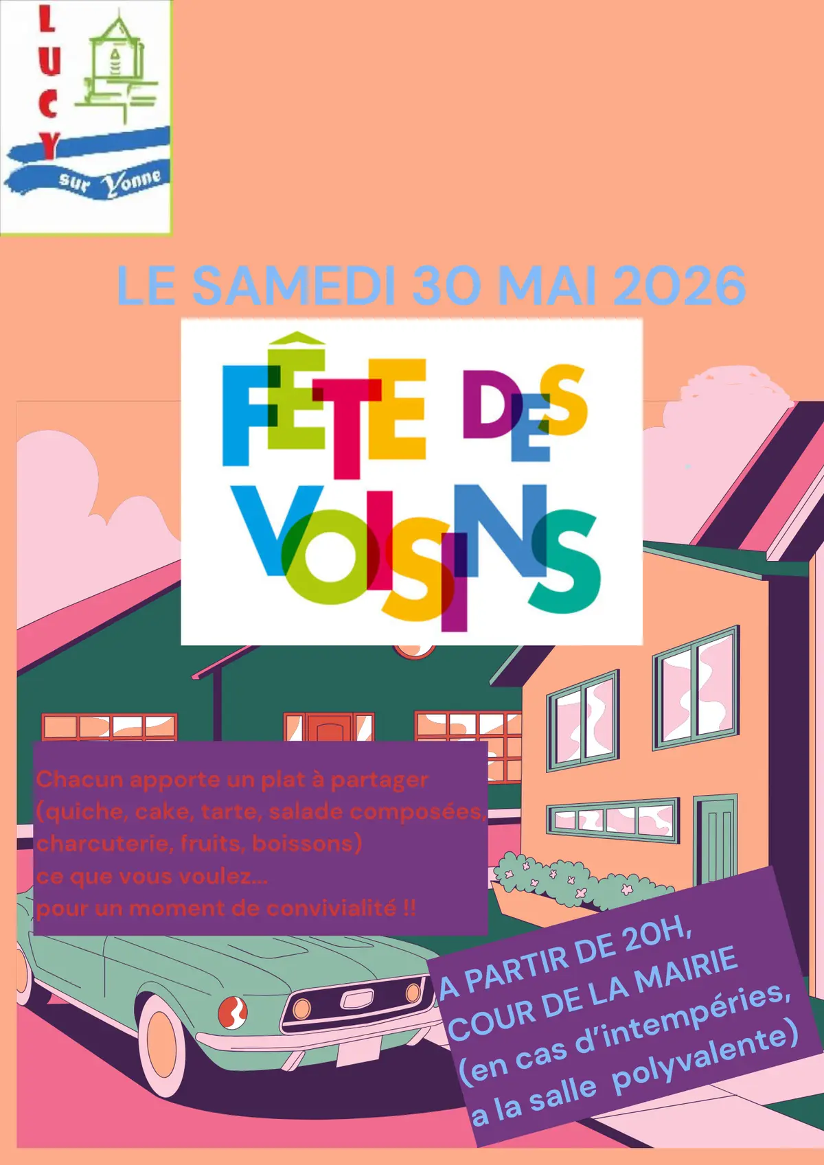 Fête des Voisins à Lucy-sur-Yonne
