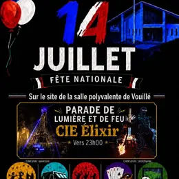 Fête du 14 juillet à Vouillé