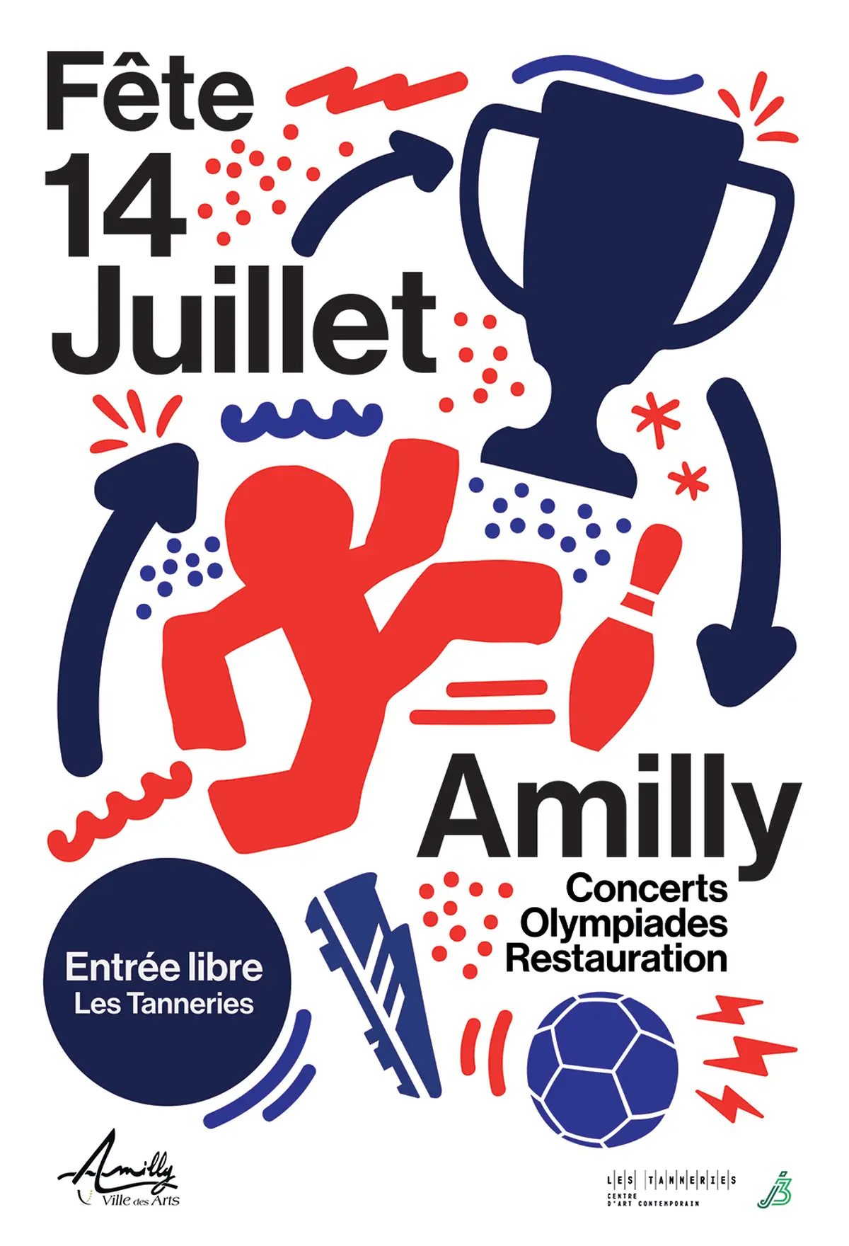Fête du 14 juillet aux Tanneries
