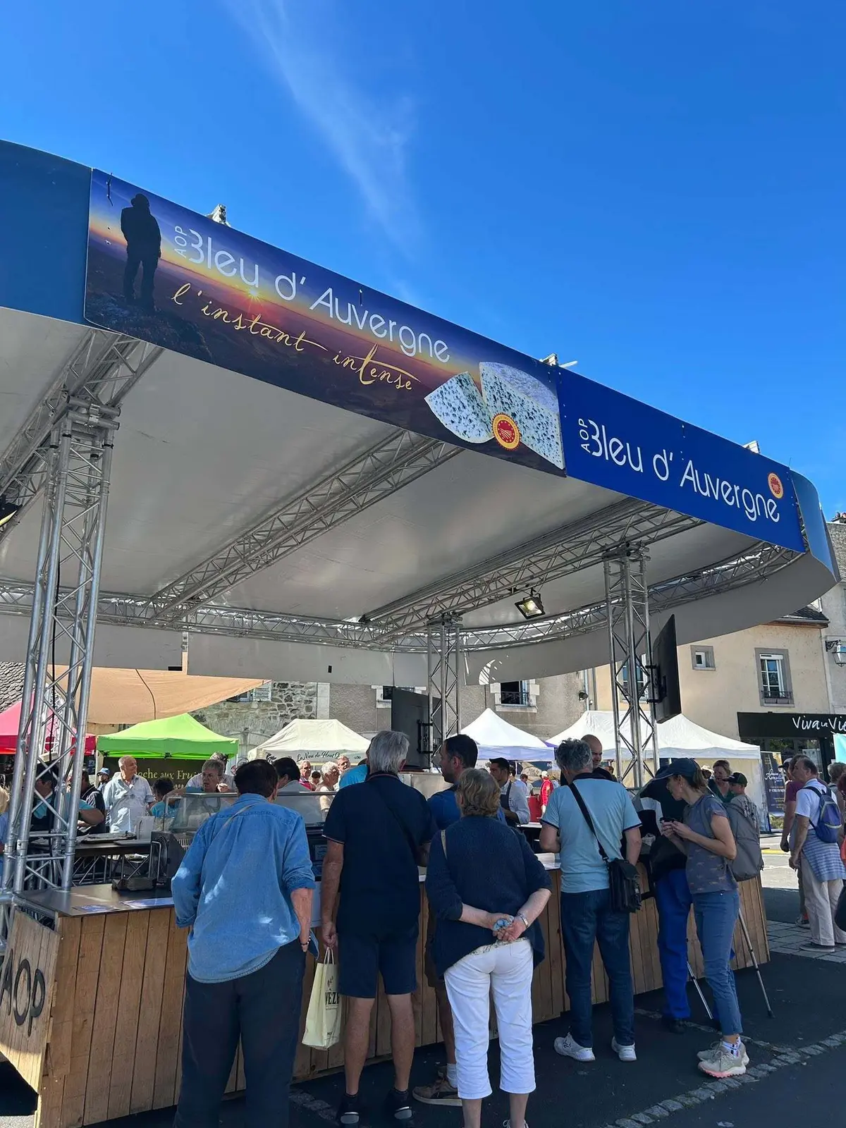La f&ecirc;te du Bleu d'Auvergne attire chaque ann&eacute;e quelque 15 000 visiteurs 