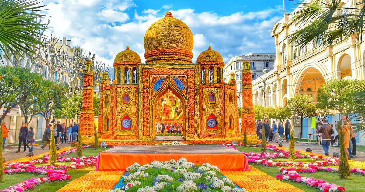 Les agrumes permettent de réaliser de monumentaux décors
