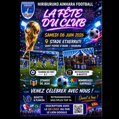 Fête du Club Hiriburuko Ainhara Football