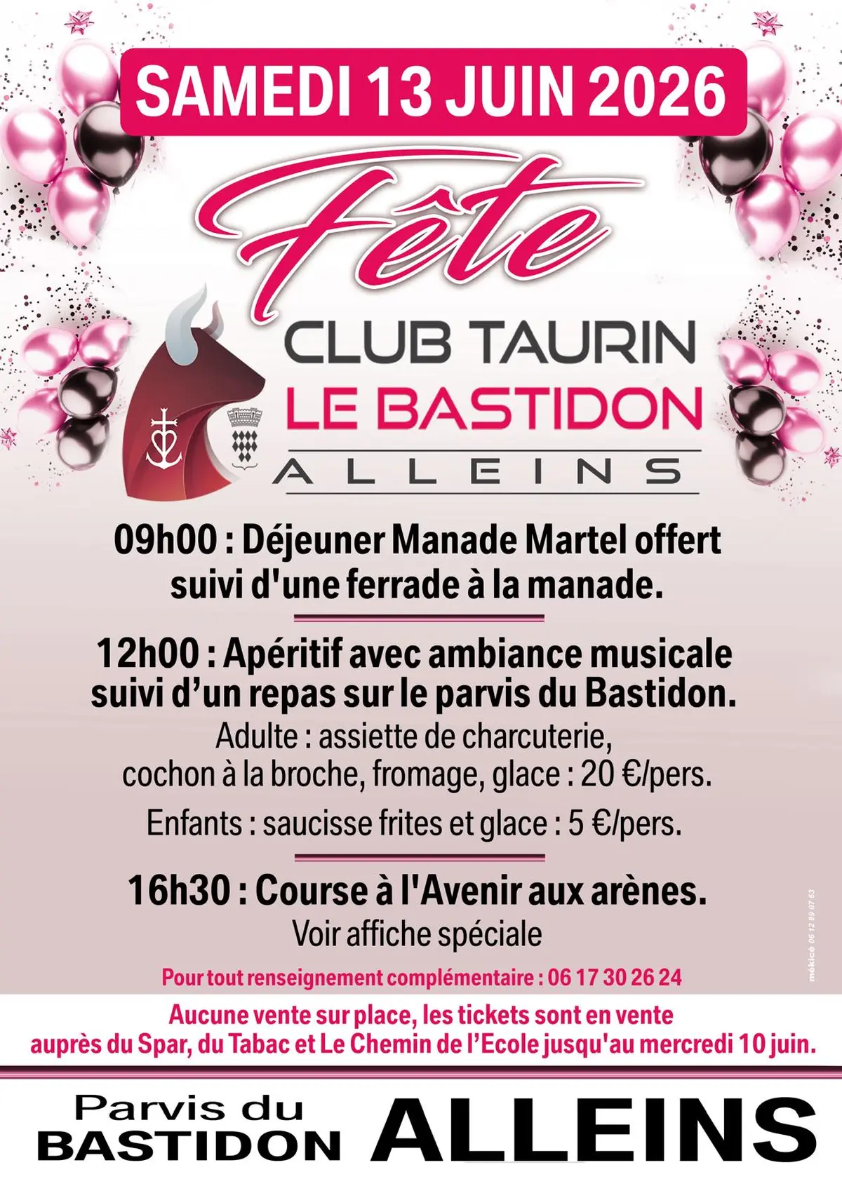 Fête du Club Taurin d'Alleins