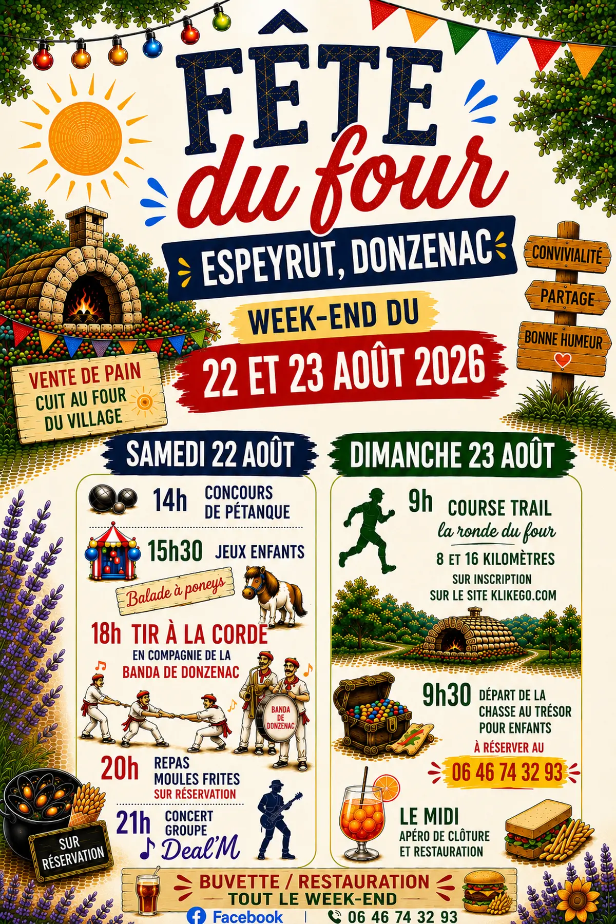 Fête du Four à Espeyrut-Donzenac