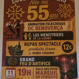 Fête du groupe folklorique Lous Daus Picadis