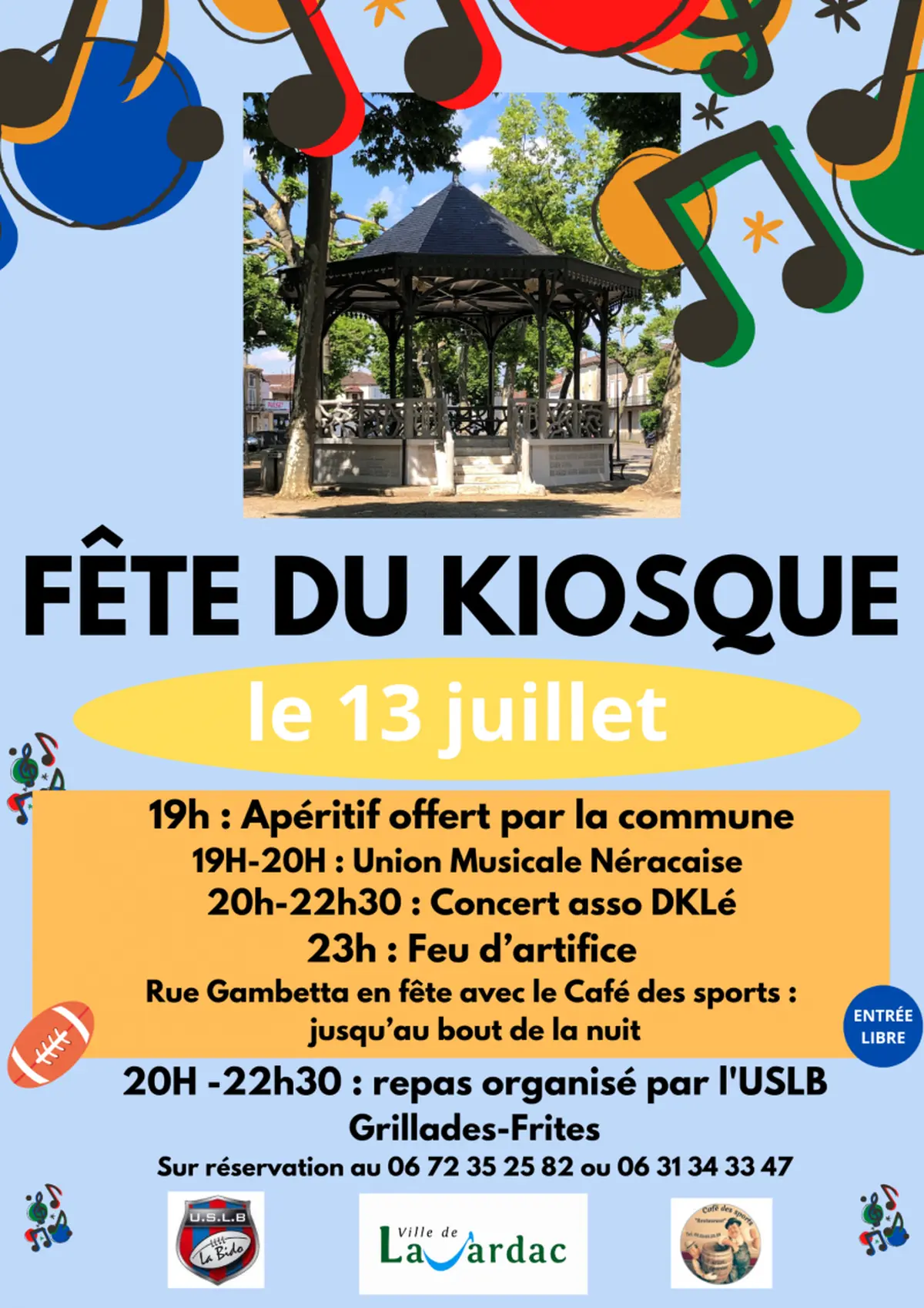 Fête du kiosque à Lavardac
