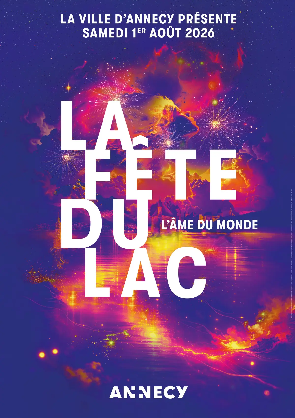 Fête du lac à Annecy - Affiche 2026