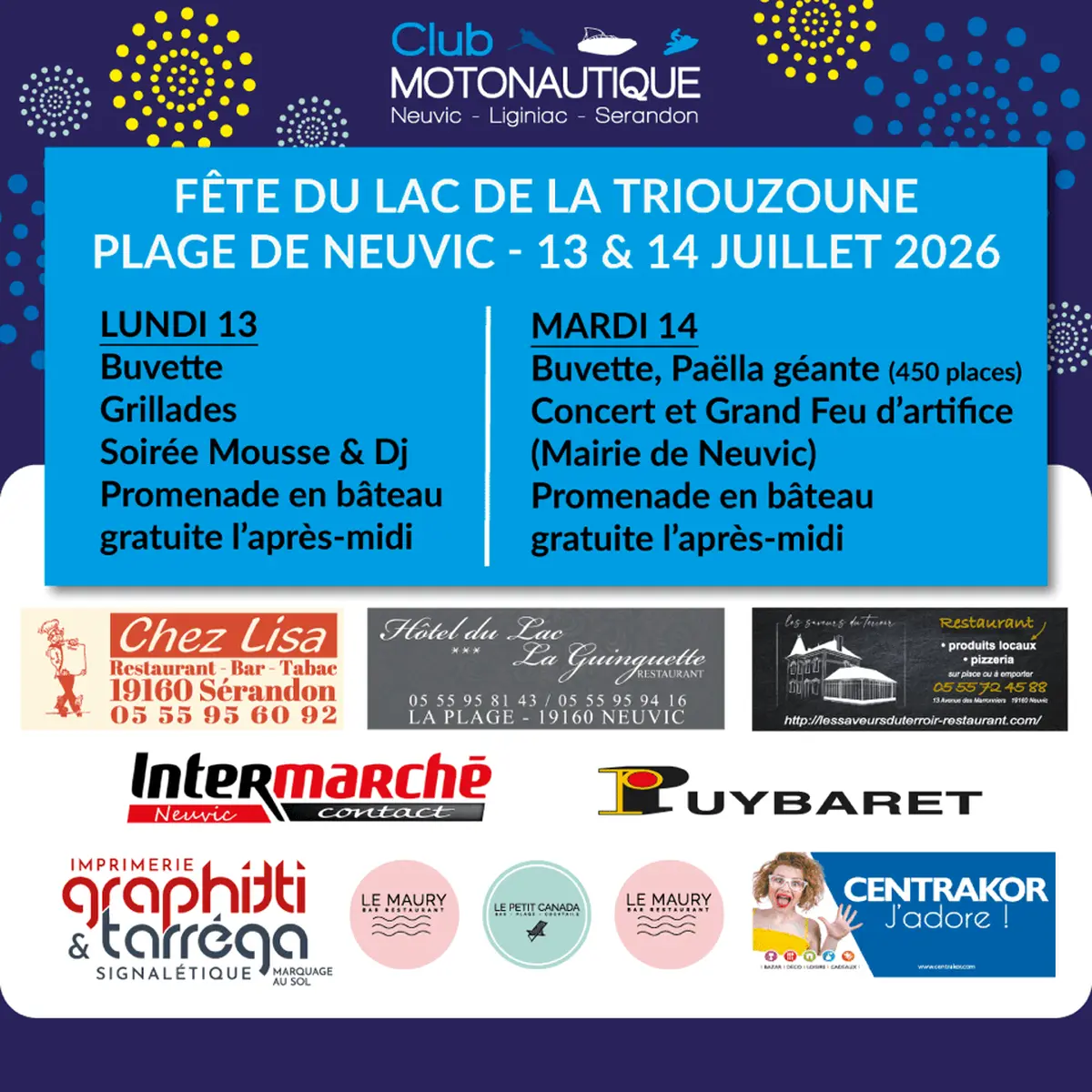 Fête du Lac de la Triouzoune