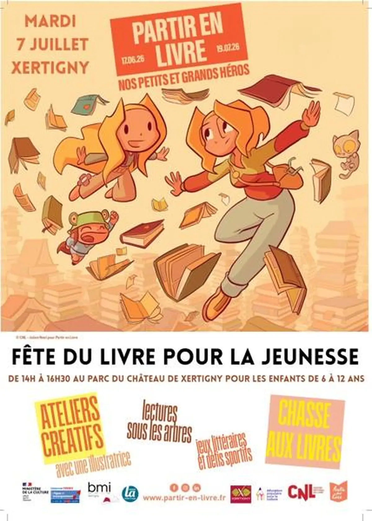 Fête du livre - animations et activités - Partir en livre