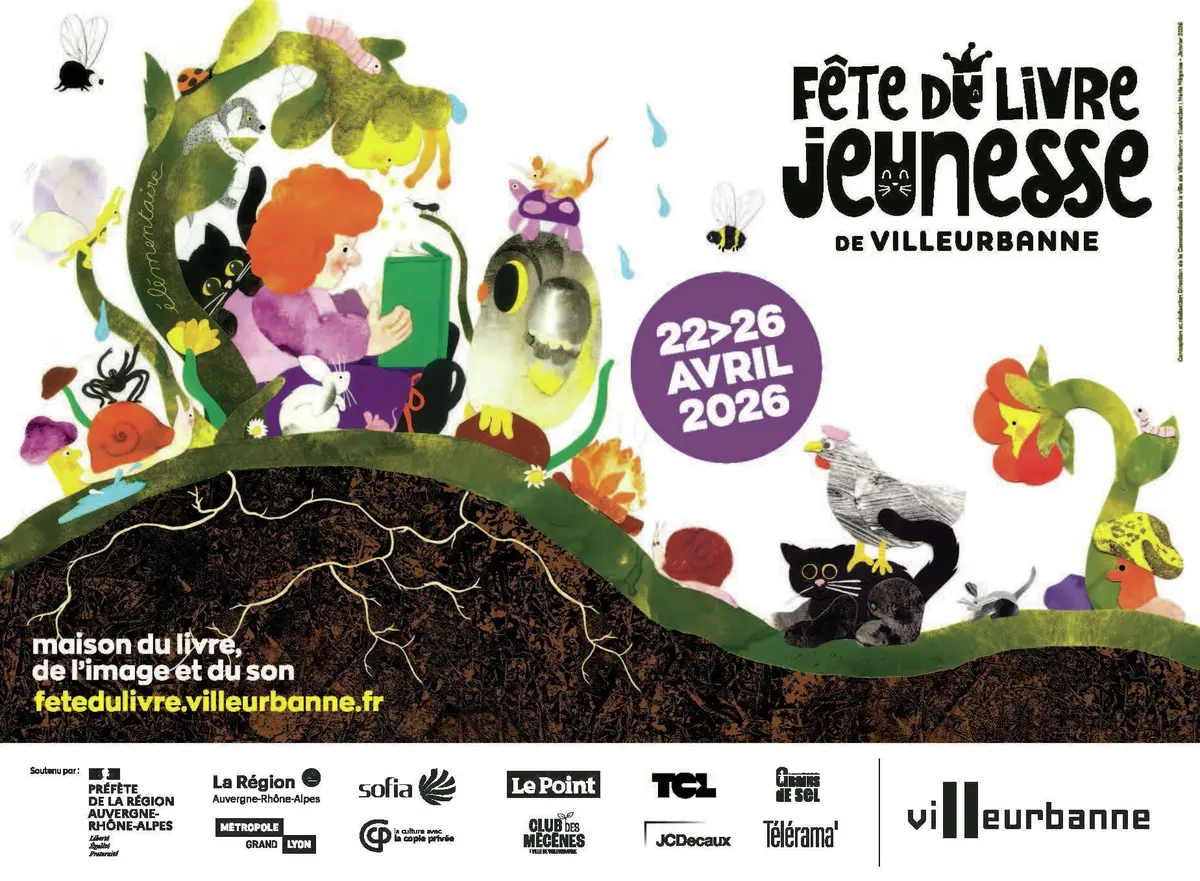 Fête du livre jeunesse à Villeurbanne : rencontres littéraires et ateliers créatifs