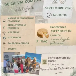 Fête du Musée du cheval de trait comtois et de la forêt