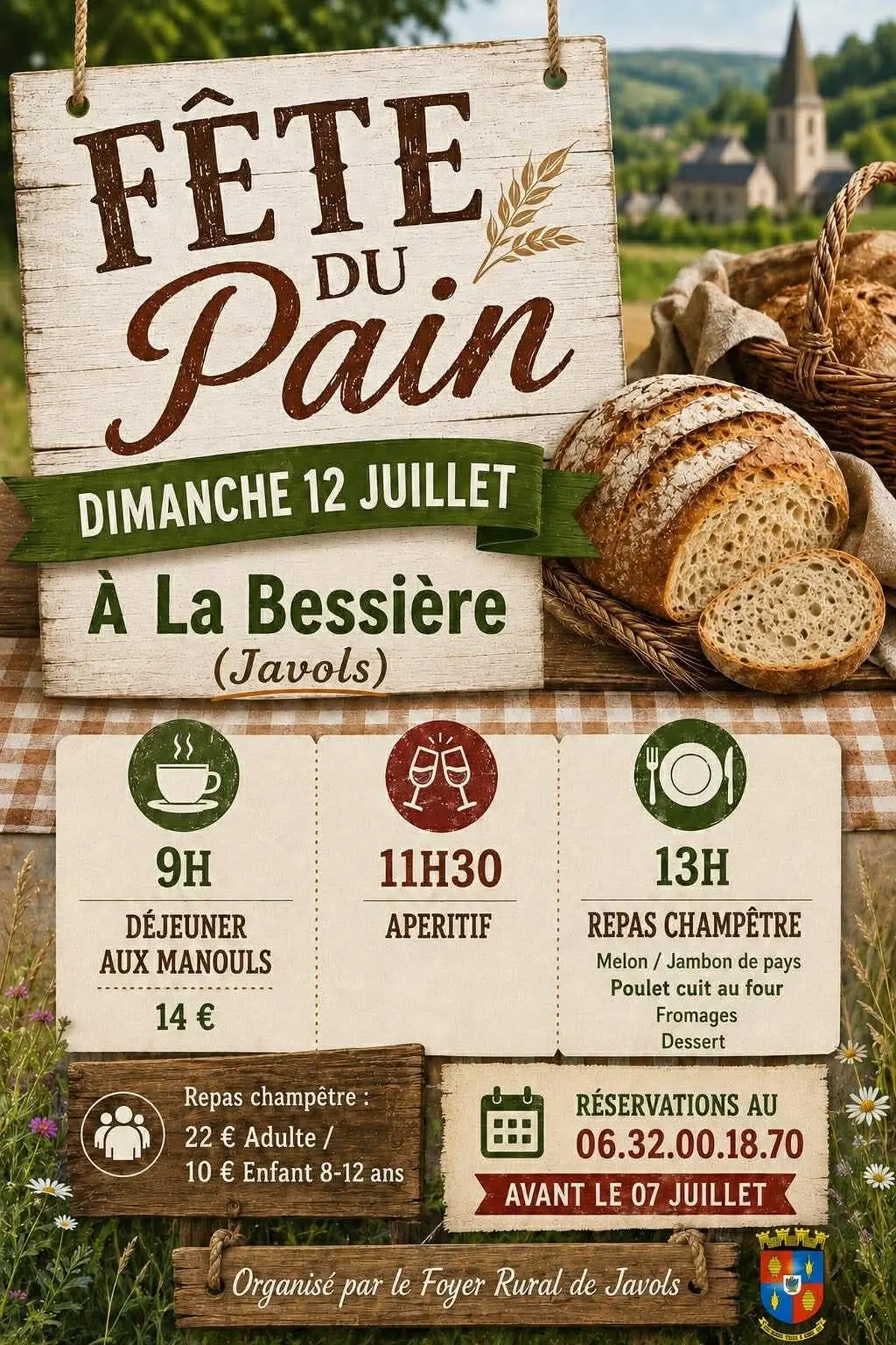 Fête Du Pain à Javols