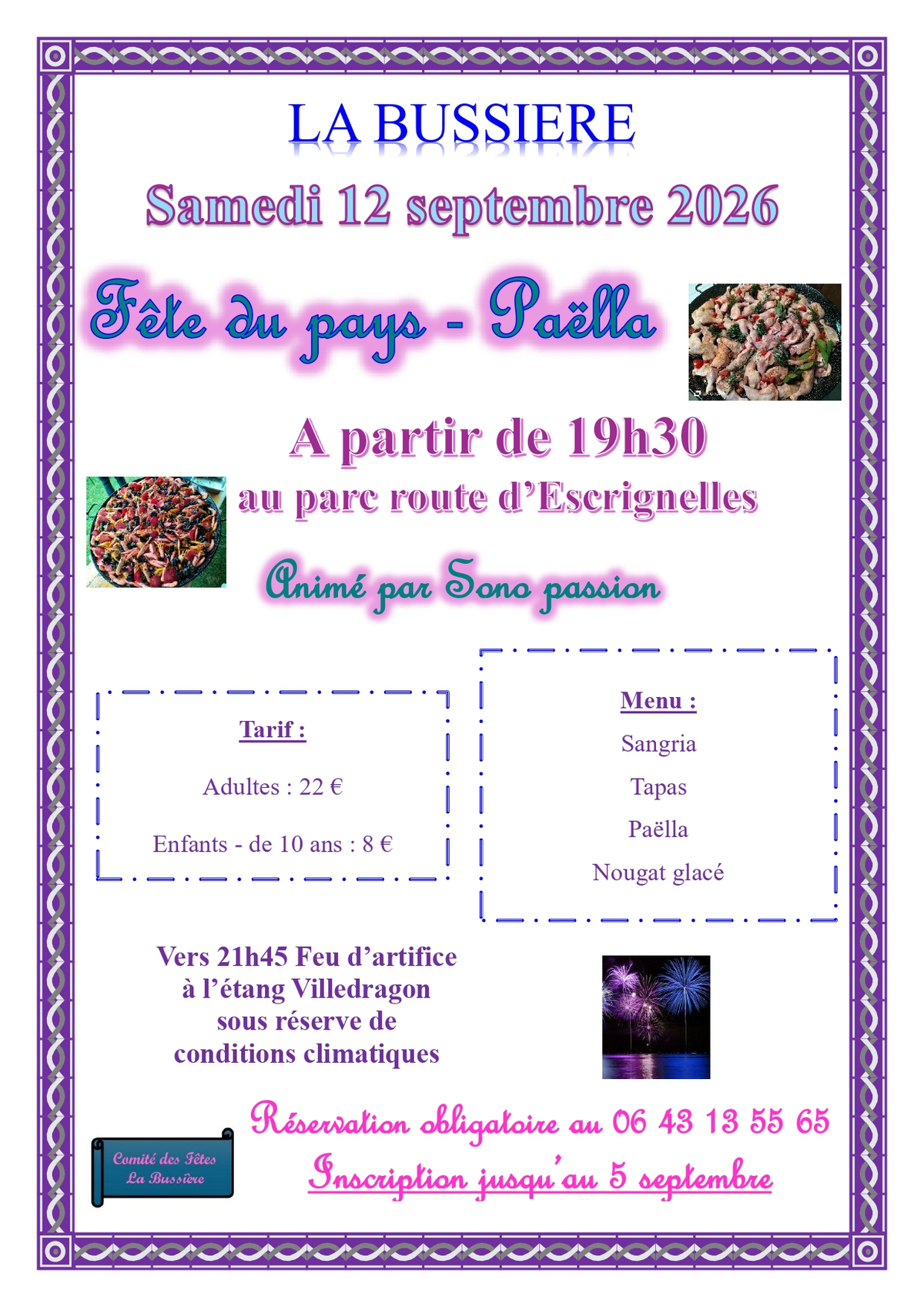 Fête du pays - Paëlla