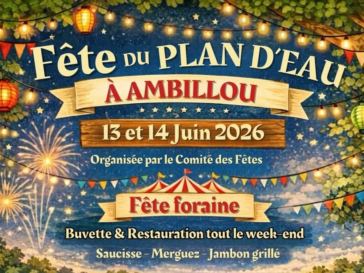 Fete Du Plan D'Eau A Ambillou (37)