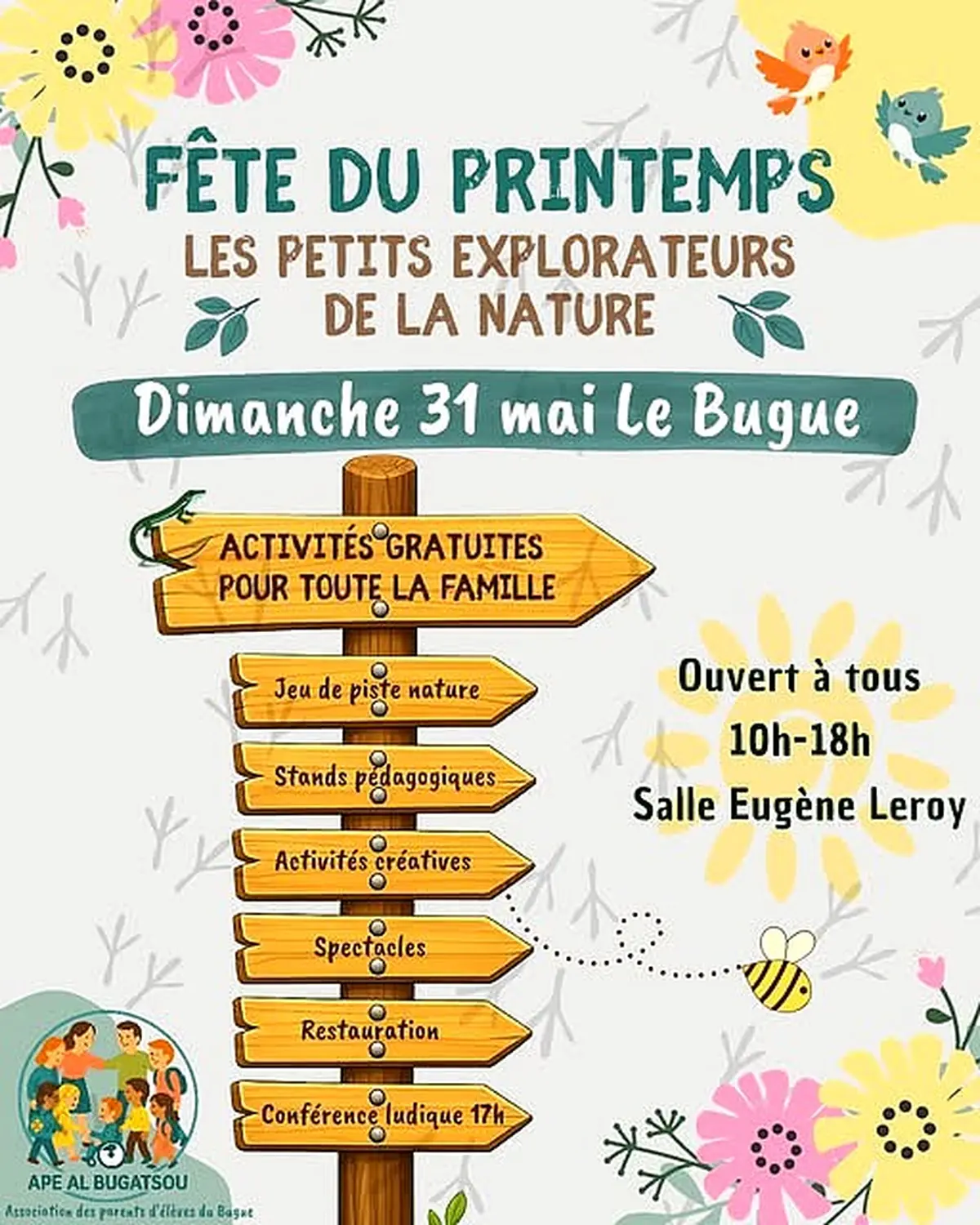 Fête du printemps : les petits exploarteurs de la nature