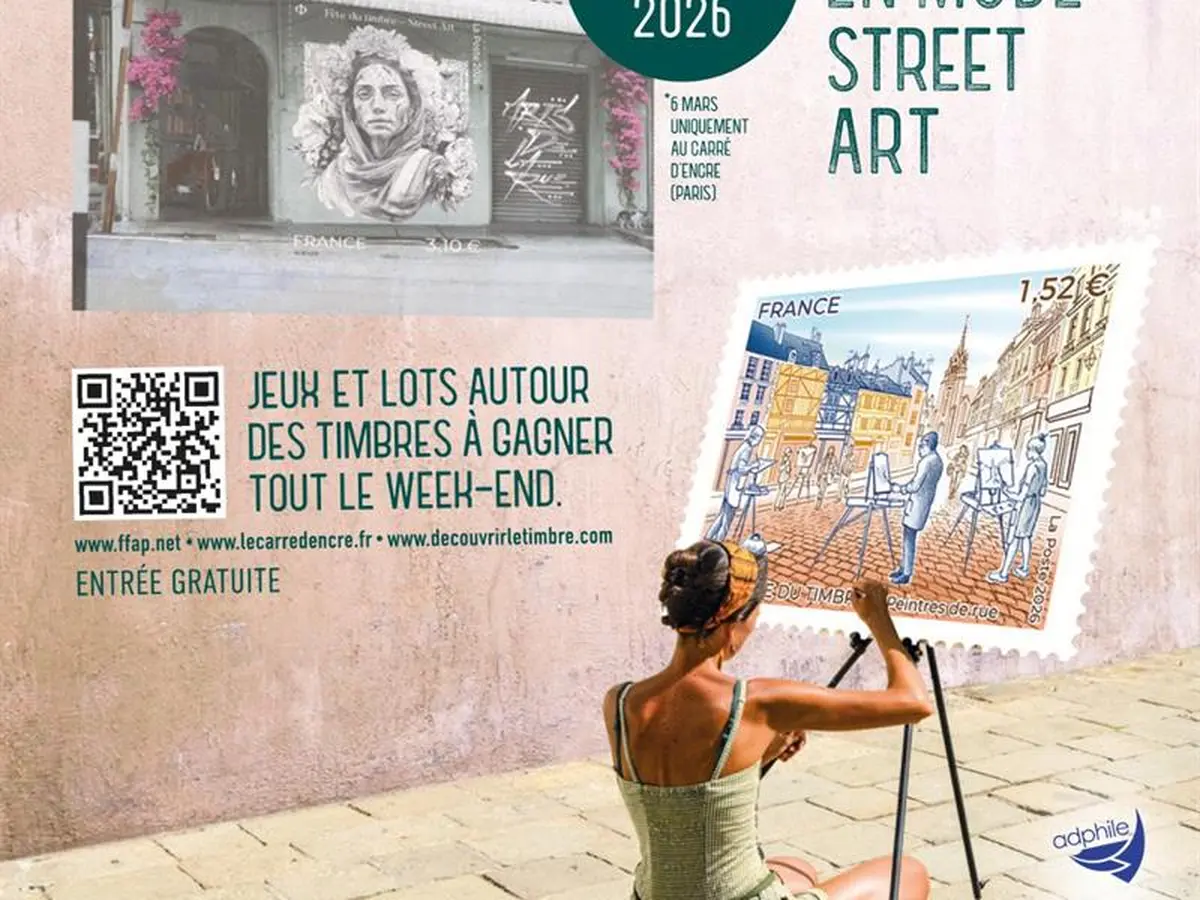 Fête du Timbre 2026 - Le timbre et les Arts de la rue