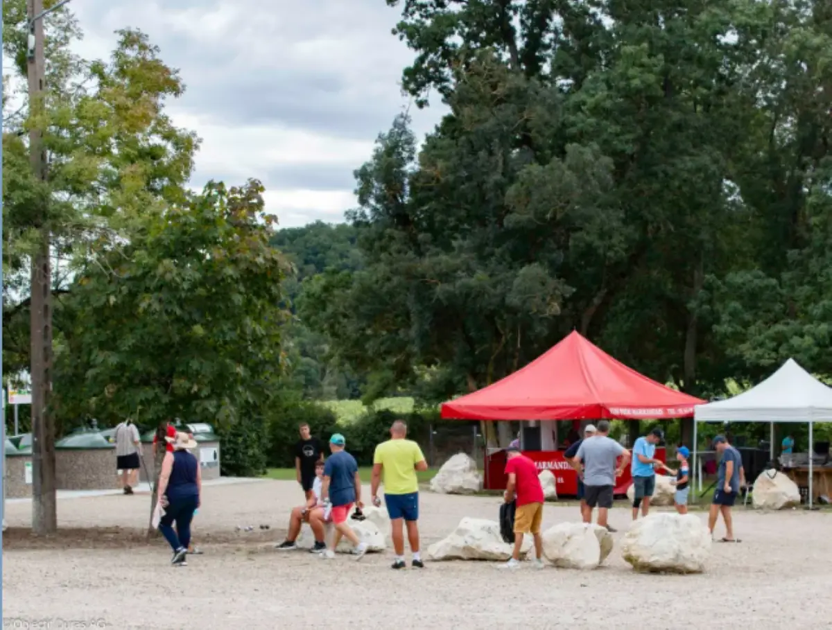 Fête du village à Sainte Colombe de Duras