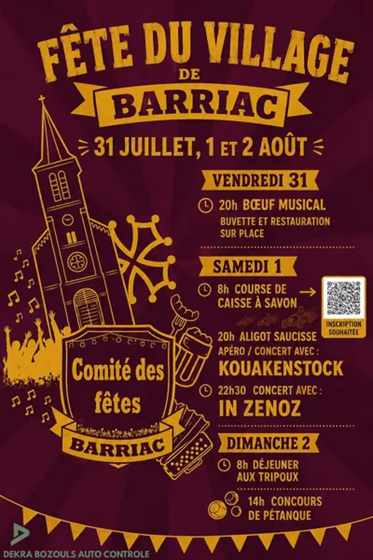 Fête du village de Barriac