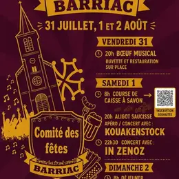 Fête du village de Barriac