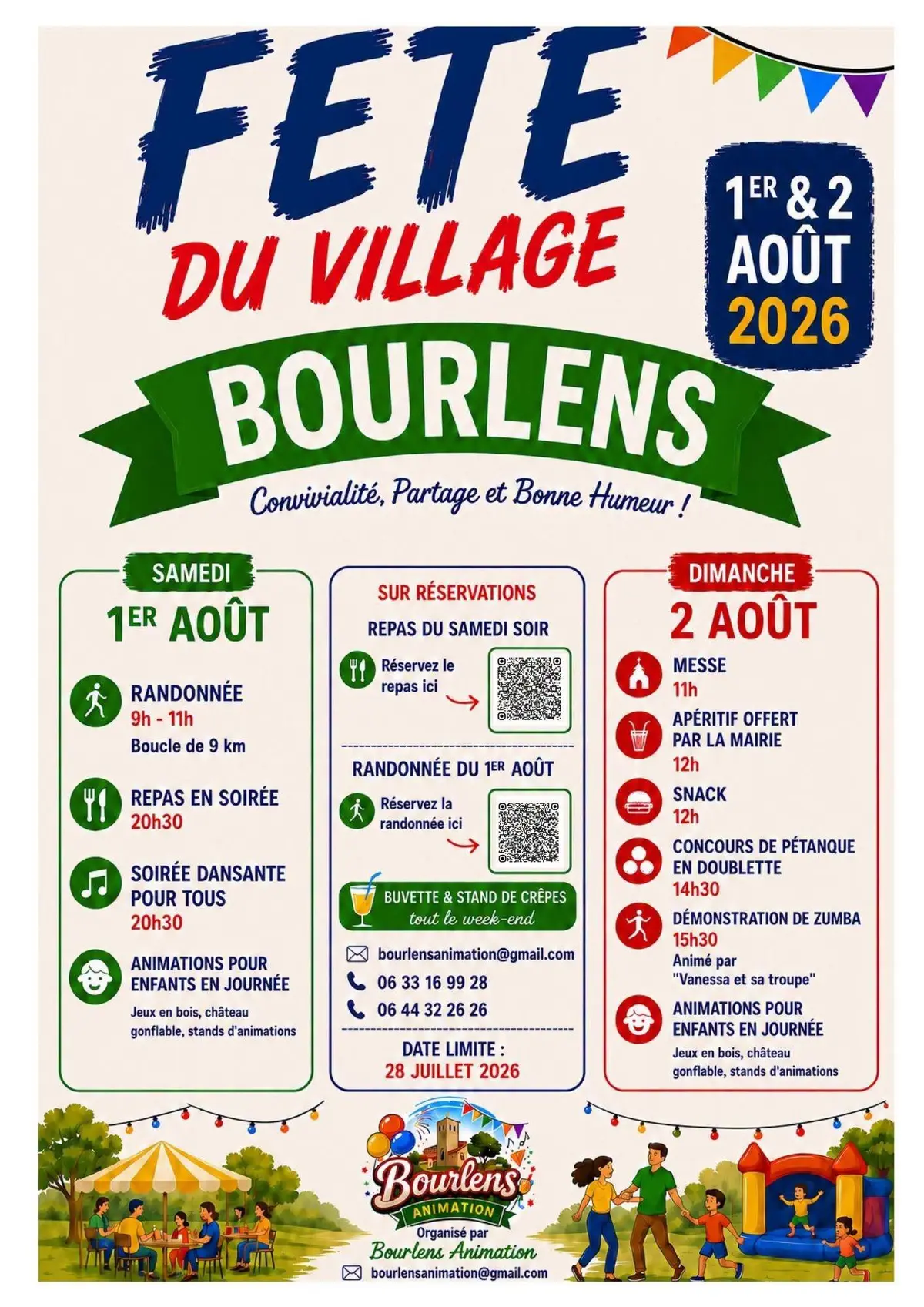Fête du Village de Bourlens