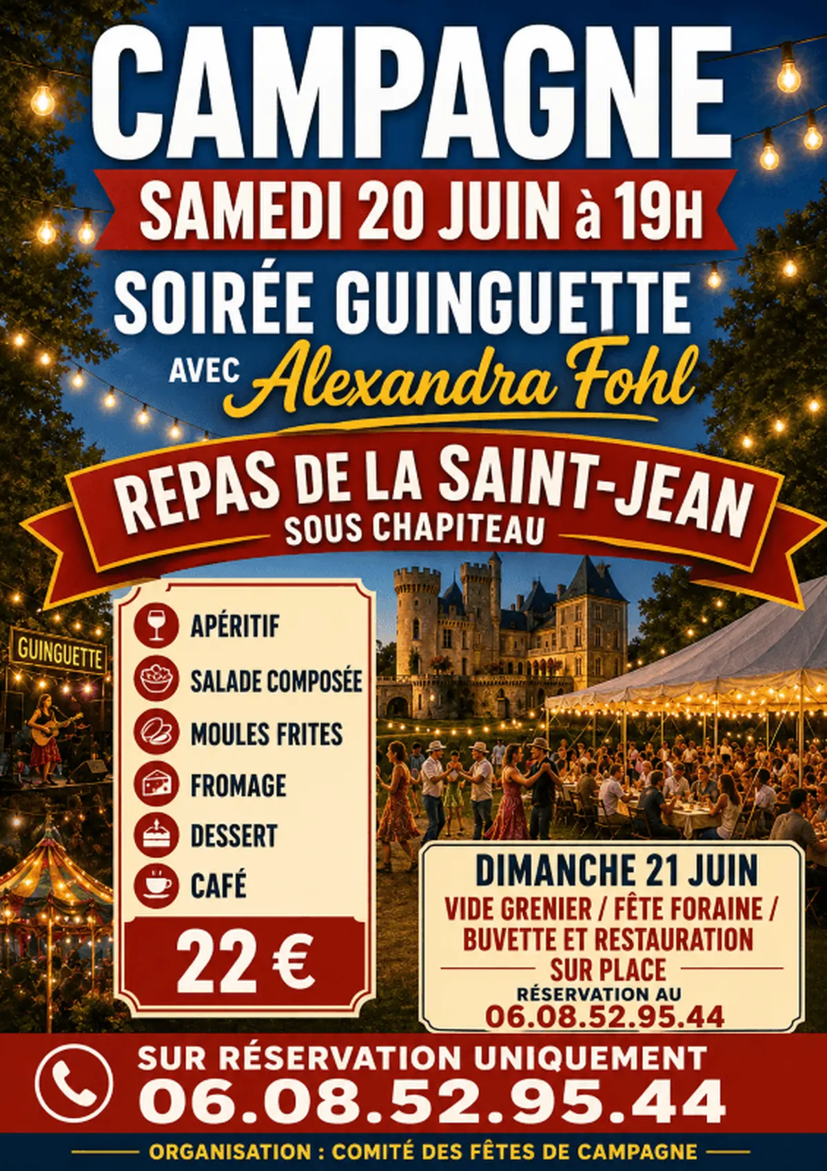 Fête du village de Campagne