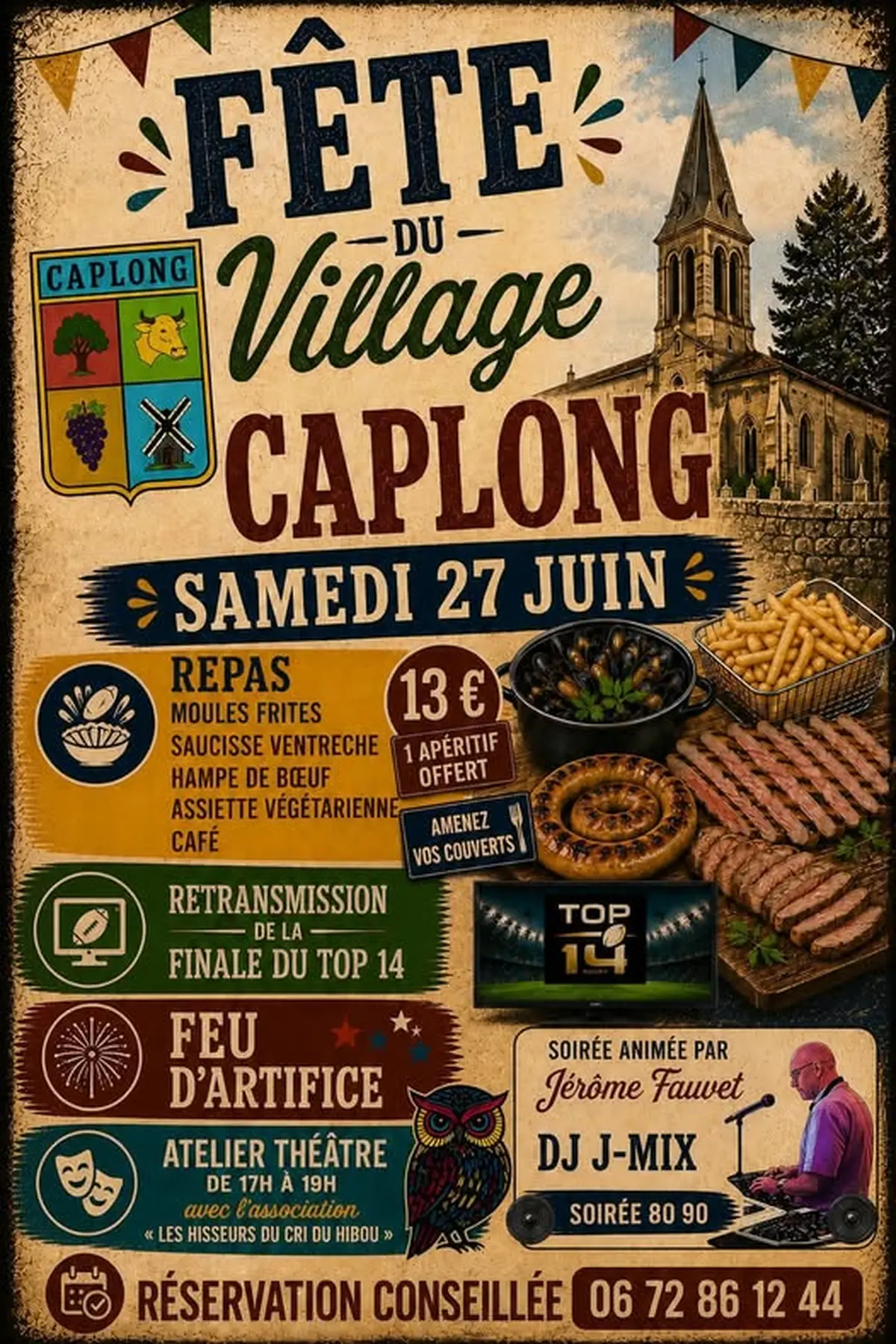 Fête du village de Caplong