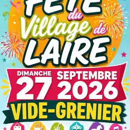 Fête du village de Laire et son traditionnel vide-grenier