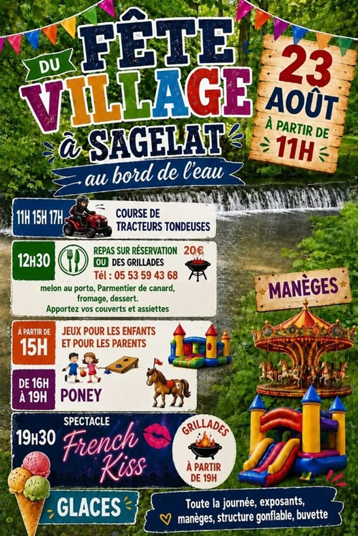Fête du village de Sagelat