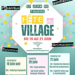Fête du village de St Jean de Thurac