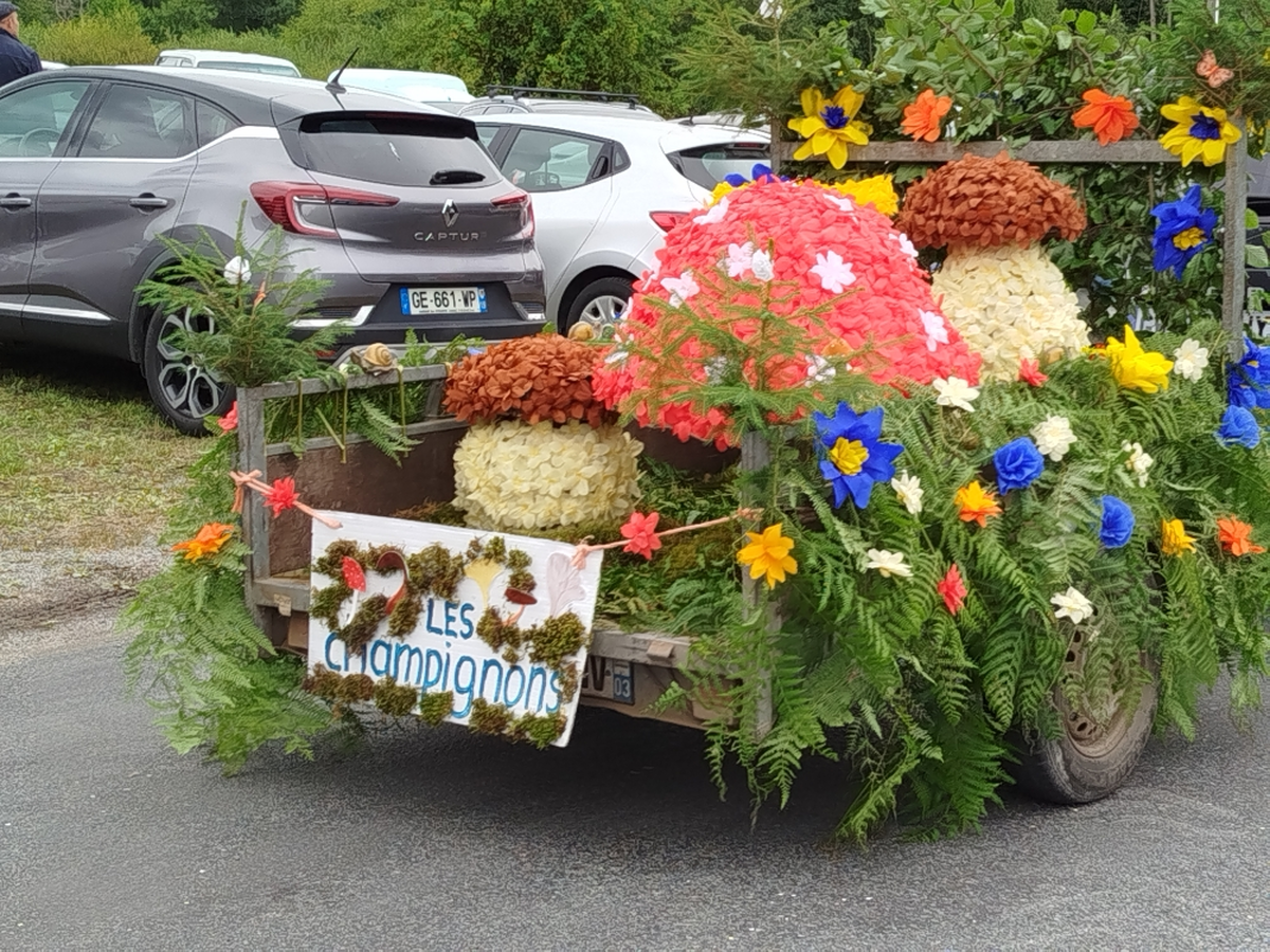 Fête du village de St Merd les Oussines