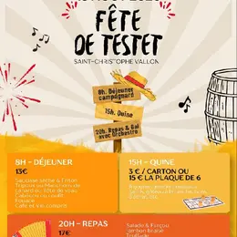 Fête du village de Testet
