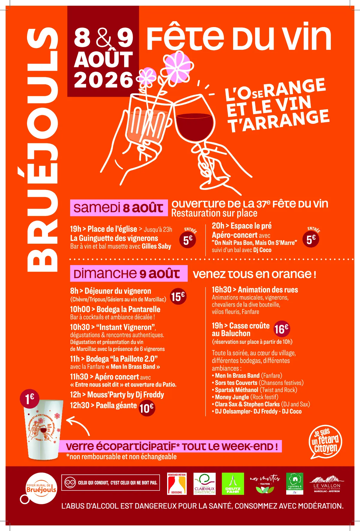 Fête du vin de Bruejouls 2026