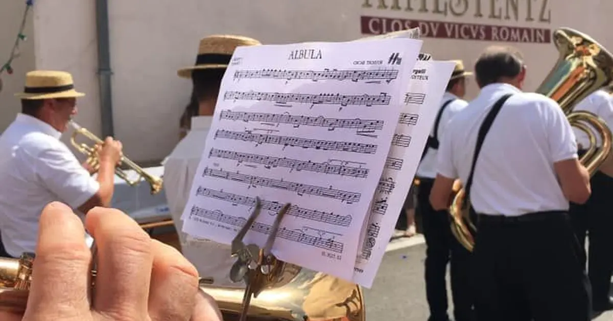 La musique au cœur du défilé de la Fête du vin à Wettolsheim