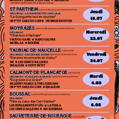 Fête & détours de la Lumière #40 - Concerts & spectacles en itinérance